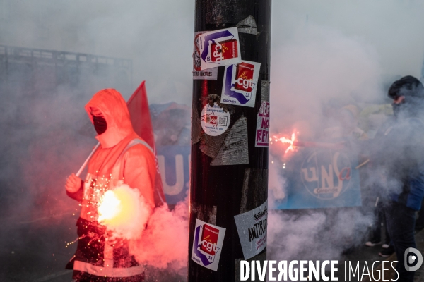 Manifestation contre la reforme des retraites