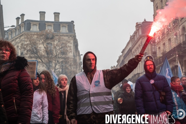 Manifestation contre la reforme des retraites