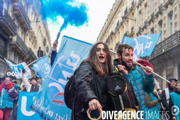 Manifestation contre la reforme des retraites