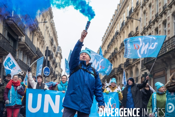 Manifestation contre la reforme des retraites