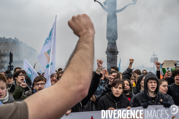 Manifestation contre la reforme des retraites