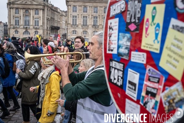 Manifestation contre la reforme des retraites