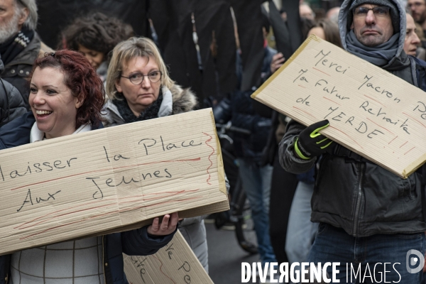 Sixième journée de mobilisation contre la réforme des retraites