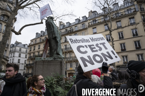 Sixième journée de mobilisation contre la réforme des retraites