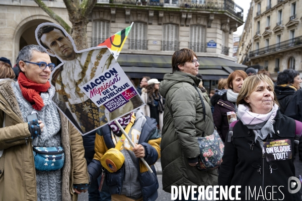 Sixième journée de mobilisation contre la réforme des retraites