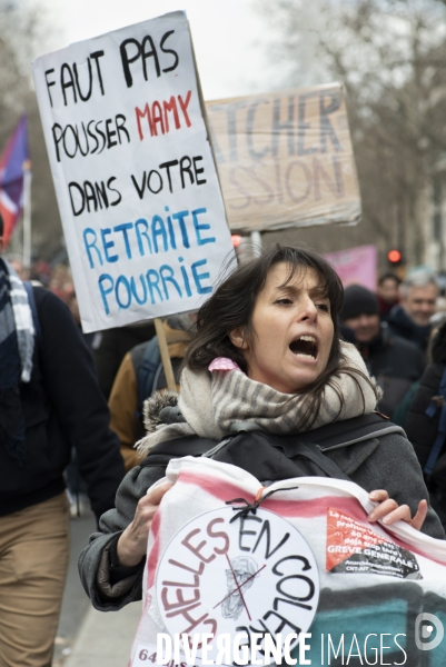 Sixième journée de mobilisation contre la réforme des retraites