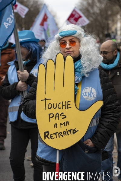 Sixième journée de mobilisation contre la réforme des retraites