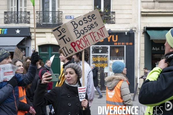 Sixième journée de mobilisation contre la réforme des retraites