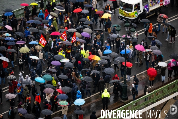 Toulouse : grande manifestation contre la reforme de la retraite