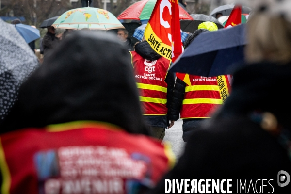 Toulouse : grande manifestation contre la reforme de la retraite