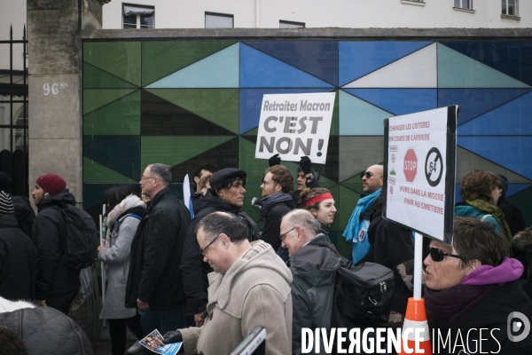 Manifestation du 7 mars 2023 contre la reforme des retraites -Paris