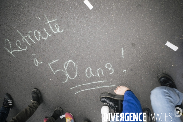 Manifestation du 7 mars 2023 contre la reforme des retraites -Paris