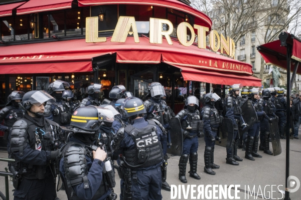 Manifestation du 7 mars 2023 contre la reforme des retraites -Paris