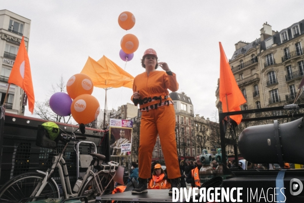 Manifestation du 7 mars 2023 contre la reforme des retraites -Paris