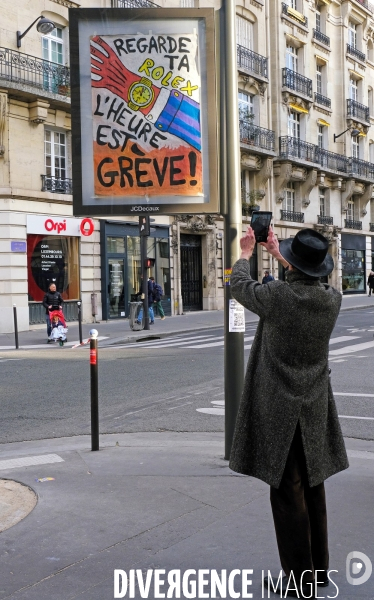 6 éme journée de manifestation contre le projet de réforme des retraites