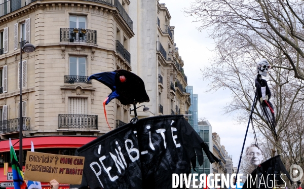 6 éme journée de manifestation contre le projet de réforme des retraites