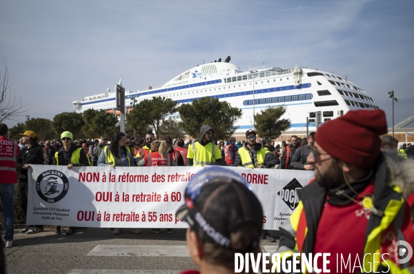 Manifestation du 7 mars contre les retraites