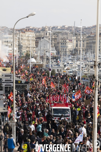 Manifestation du 7 mars contre les retraites