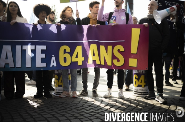 Manifestation du 7 mars contre les retraites