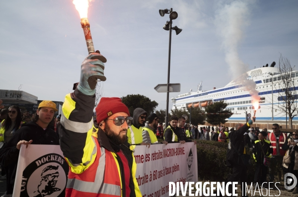 Manifestation du 7 mars contre les retraites