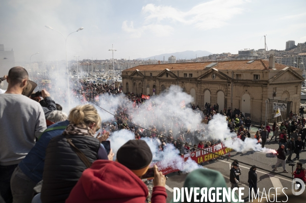 Manifestation du 7 mars contre les retraites