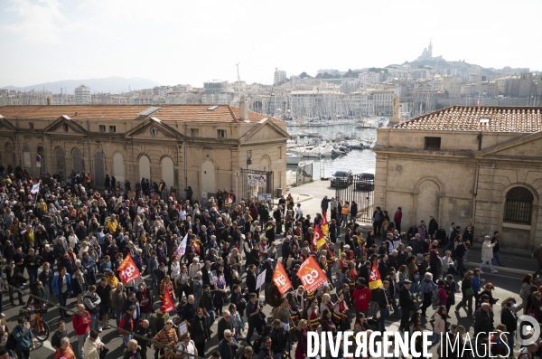 Manifestation du 7 mars contre les retraites