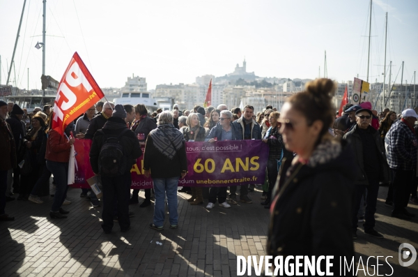 Manifestation du 7 mars contre les retraites