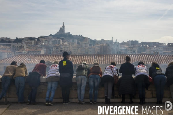 Sixième manifestation contre la réforme des retraites à Marseille