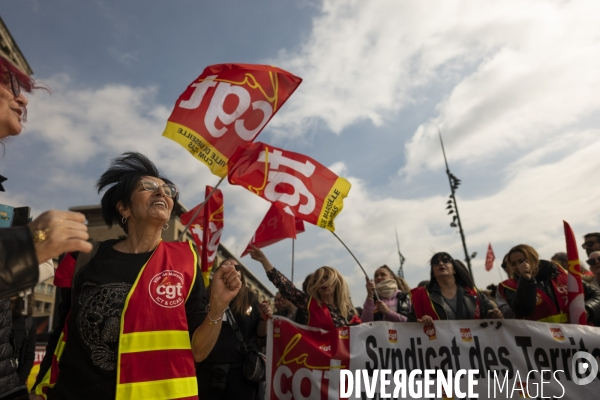 Manifestation du 7 mars contre les retraites