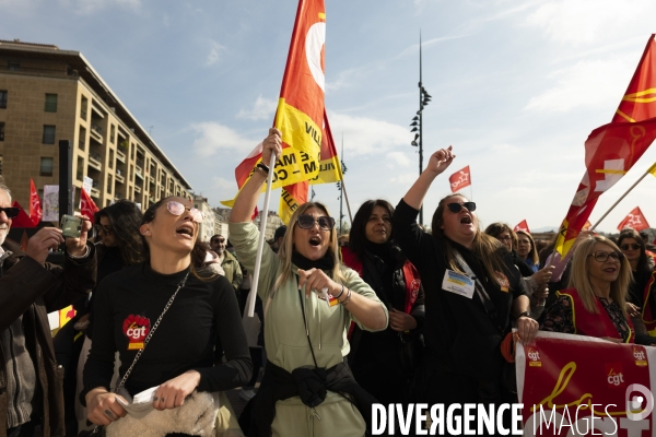 Manifestation du 7 mars contre les retraites