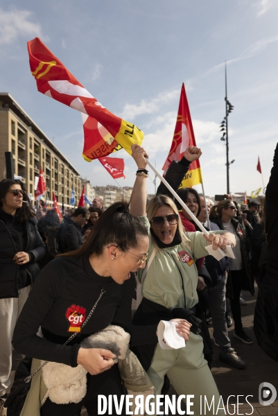 Manifestation du 7 mars contre les retraites