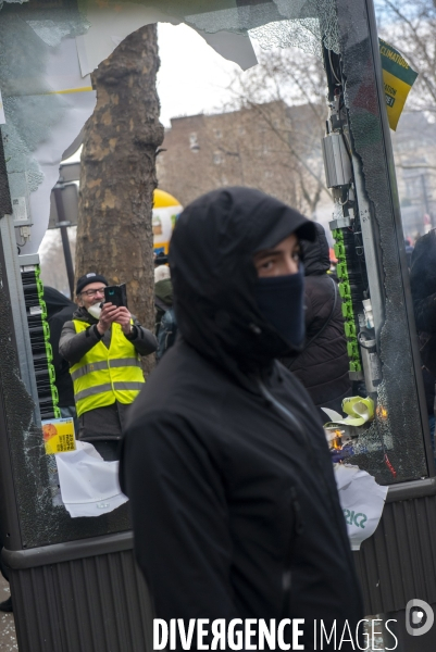 Manifestation contre la réforme des retraites