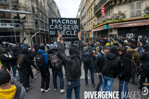 Manifestation contre la réforme des retraites