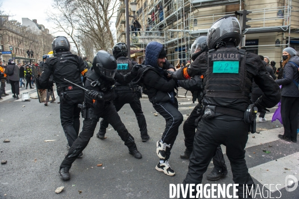 Manifestation contre la réforme des retraites