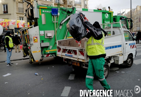 Manifestation intersyndicale contre la reforme des retraites