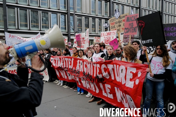 Manifestation intersyndicale contre la reforme des retraites