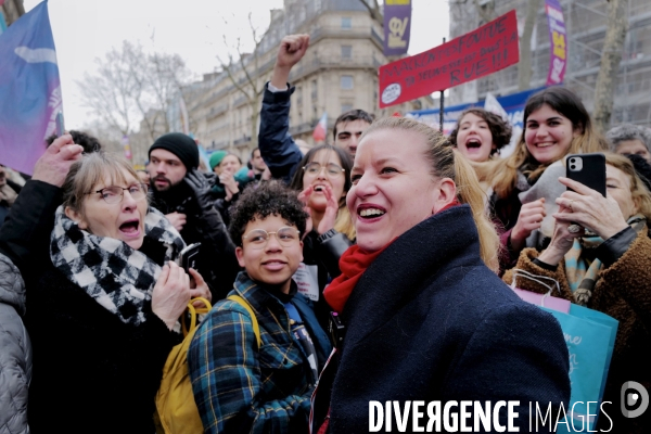 Manifestation intersyndicale contre la reforme des retraites