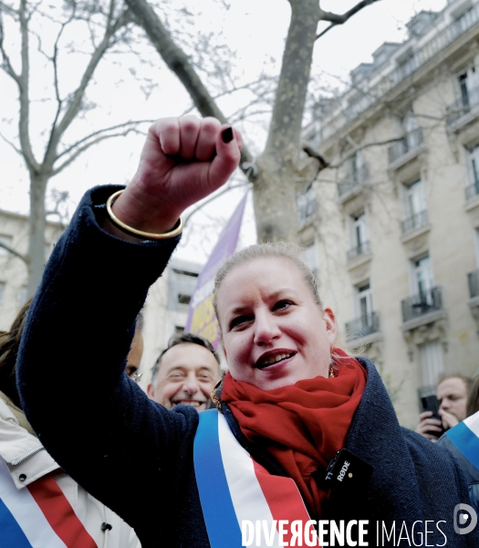 Manifestation intersyndicale contre la reforme des retraites