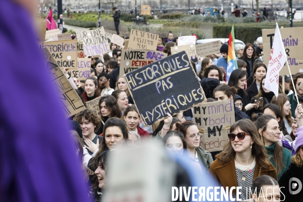 Bordeaux, journée internationale de lutte pour les droits des Femmes.