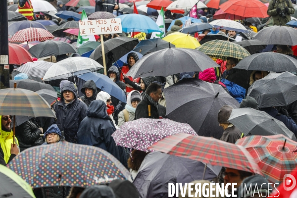 Bordeaux, 6 ème manifestation unitaire  contre la réforme des retraites.