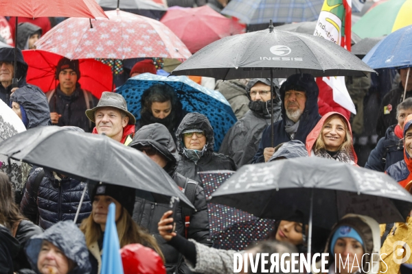 Bordeaux, 6 ème manifestation unitaire  contre la réforme des retraites.