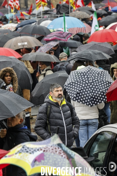 Bordeaux, 6 ème manifestation unitaire  contre la réforme des retraites.