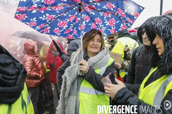 Bordeaux, 6 ème manifestation unitaire  contre la réforme des retraites.