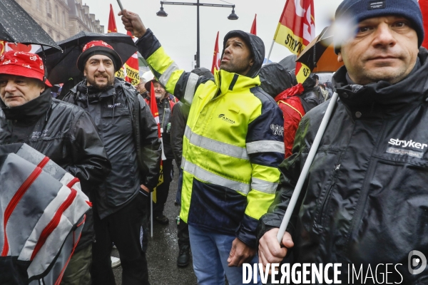 Bordeaux, 6 ème manifestation unitaire  contre la réforme des retraites.