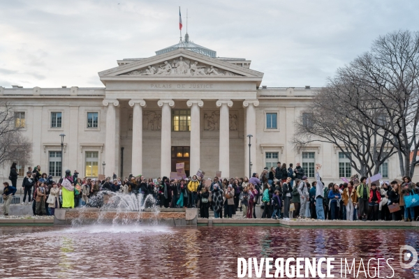 8 mars journée de mobilisation, lutte pour les droits des femmes à Marseille