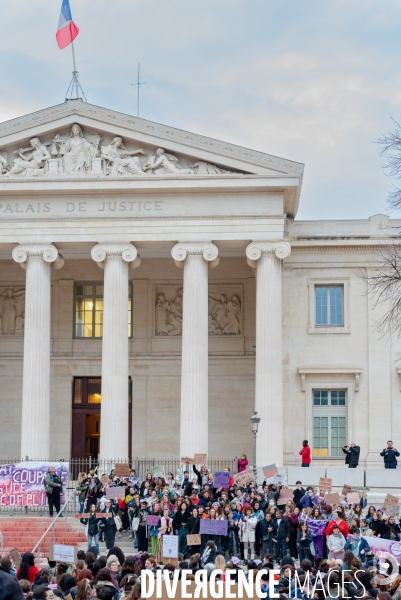 8 mars journée de mobilisation, lutte pour les droits des femmes à Marseille