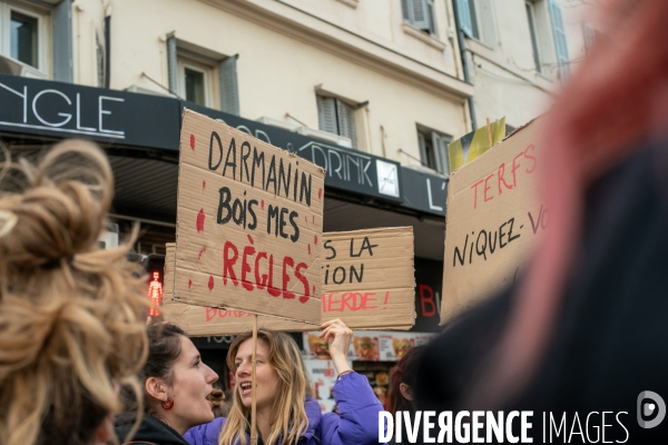 8 mars journée de mobilisation, lutte pour les droits des femmes à Marseille