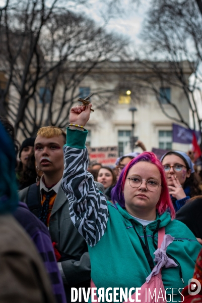 8 mars journée de mobilisation, lutte pour les droits des femmes à Marseille