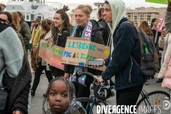 8 mars journée de mobilisation, lutte pour les droits des femmes à Marseille