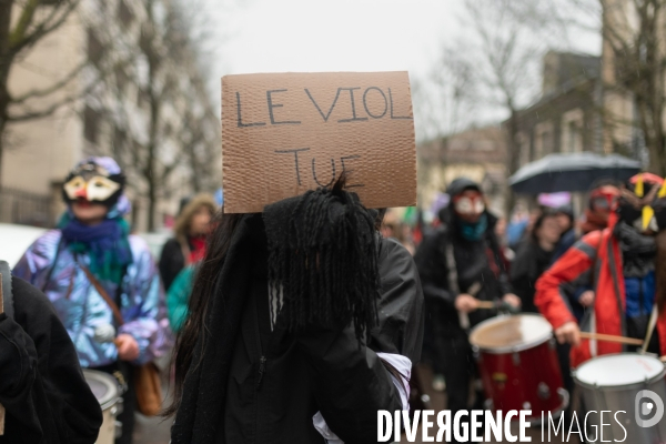 Greve feministe Dijon